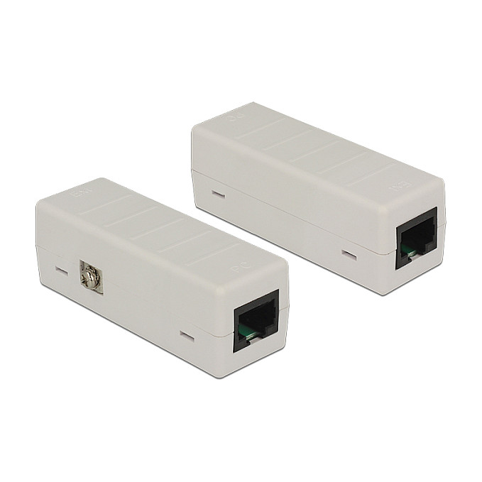 Mrežna prenaponska zaštita DELOCK 62620 za RJ45 s PoE podrškom-0
