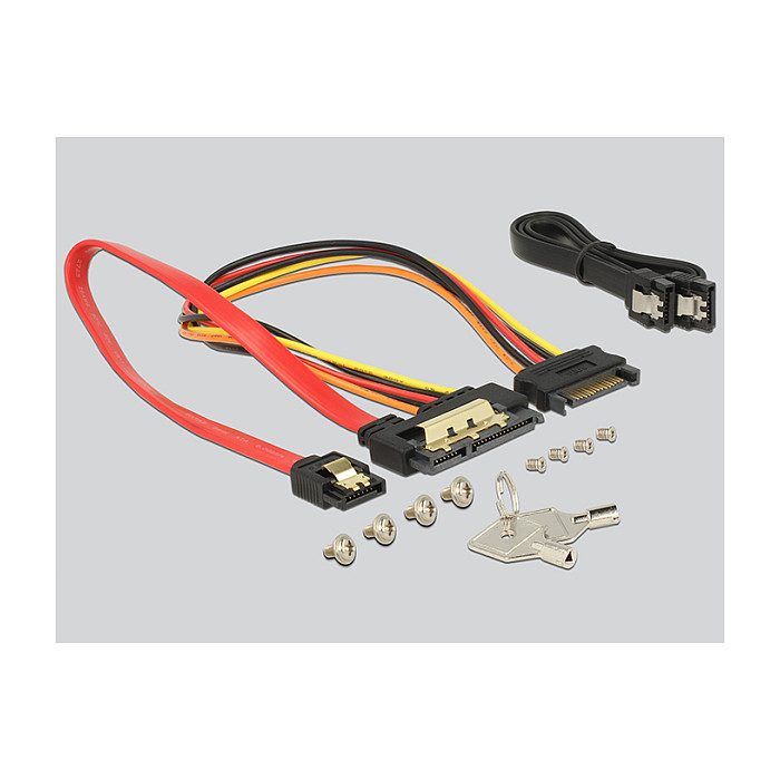 Delock 3.5" ladica za 1x 2.5" SATA / SAS HDD / SSD, antivibracijska-4