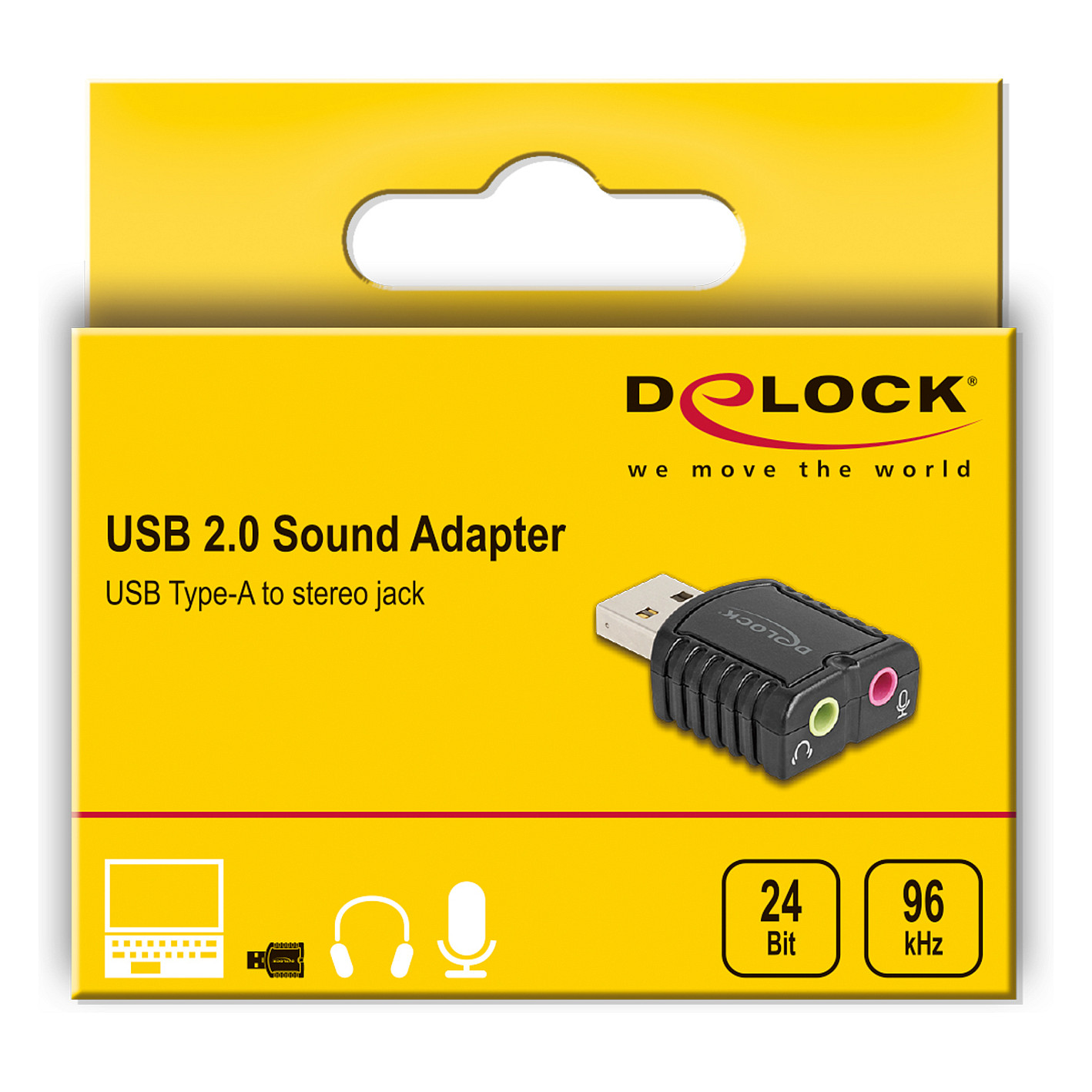 Vanjska zvučna kartica DELOCK USB 7.1 Sound Adapter (65964)-3