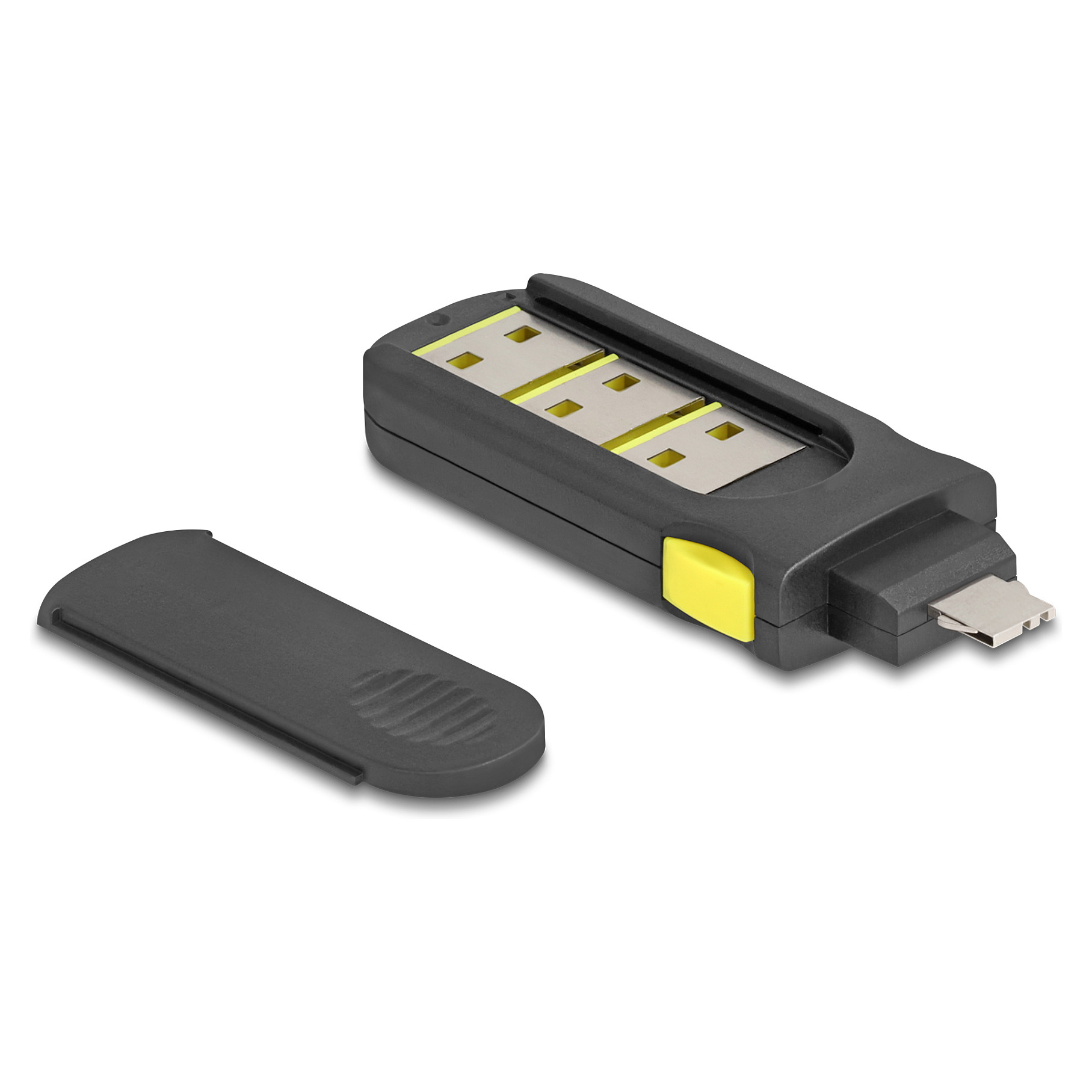 DELOCK set za blokiranje USB-A priključka (4 blokera + alat)-1