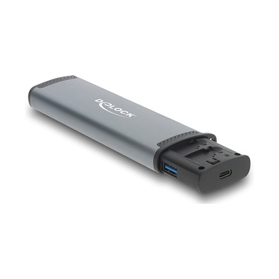 DELOCK USB 5 Gbps čitač kartica za SD i Micro SD s pretincima za pohranu-0