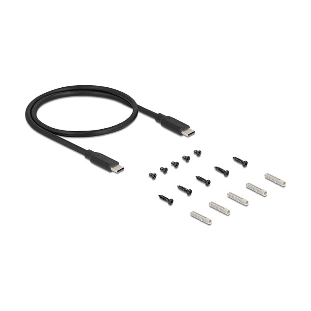 USB hub DELOCK 64336, 3-port USB-A 5 Gbps, RJ45 Gigabit LAN PoE++, USB-C-2
