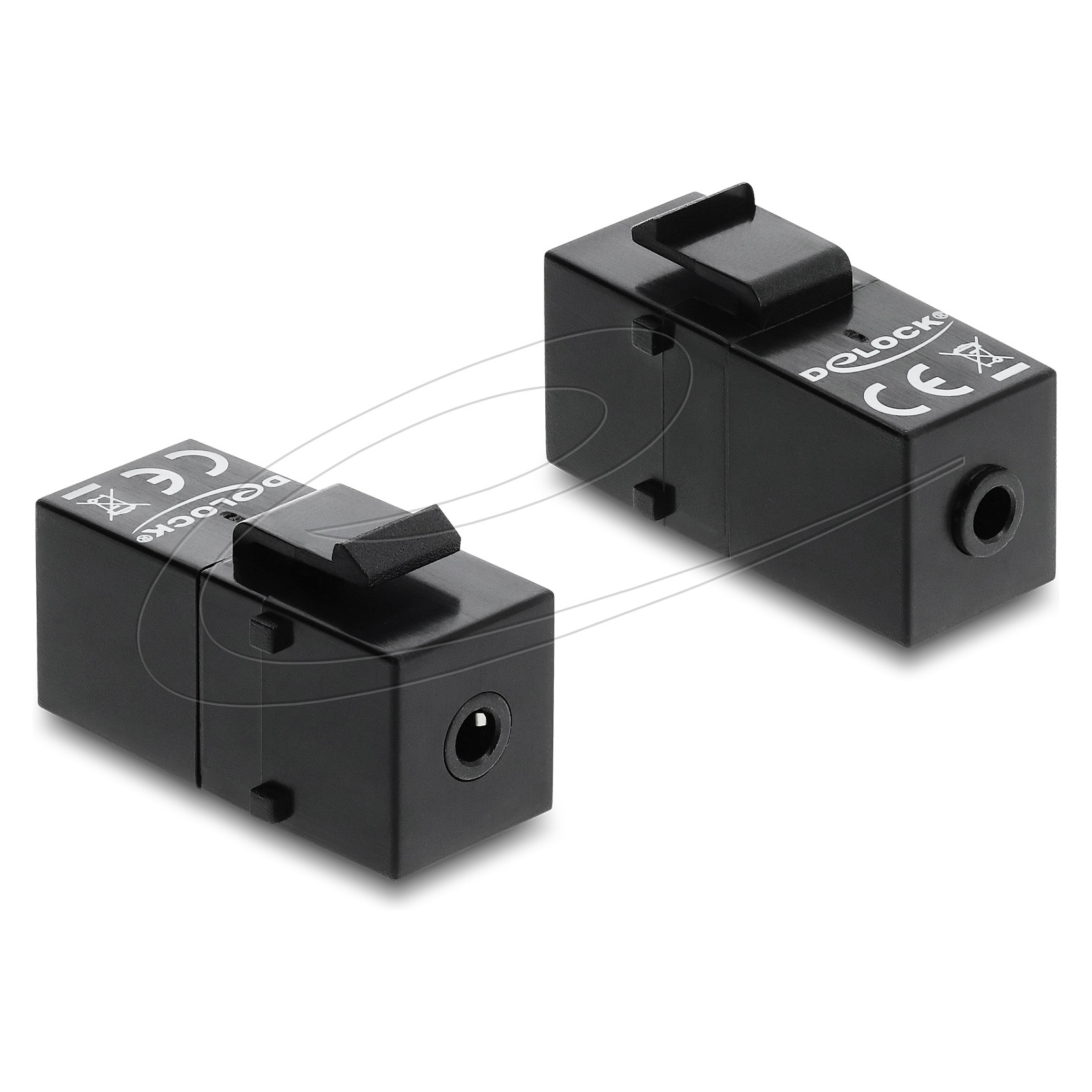 Delock Keystone Modul 3.5mm 4-pinski audio spojnica, crni