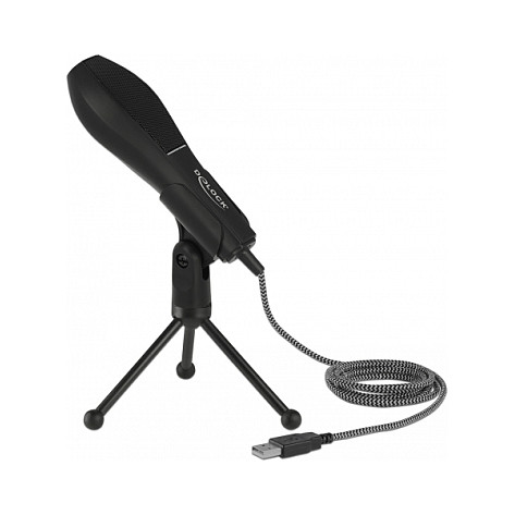 USB kondenzatorski mikrofon DELOCK 65939 sa stolnim stalkom-0