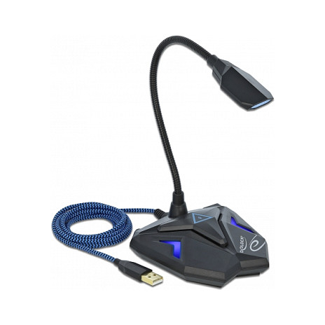 Mikrofon DELOCK 66330 stolni USB gaming s Mute tipkom