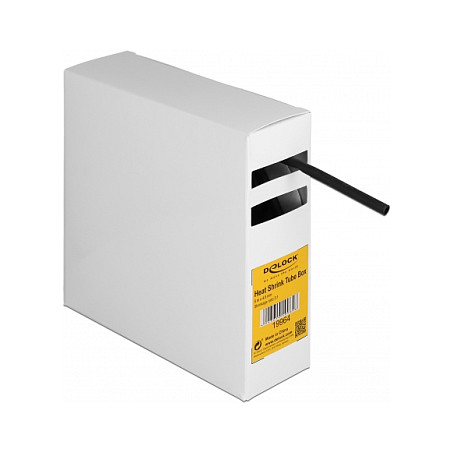 Termoskupljajući bužir DELOCK 5 m x 4.8 mm (31, s ljepilom) crna boja-0