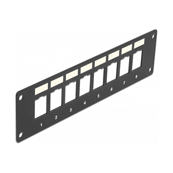 Delock Ugradbeni Keystone Panel za 8 Modula, 10"-0