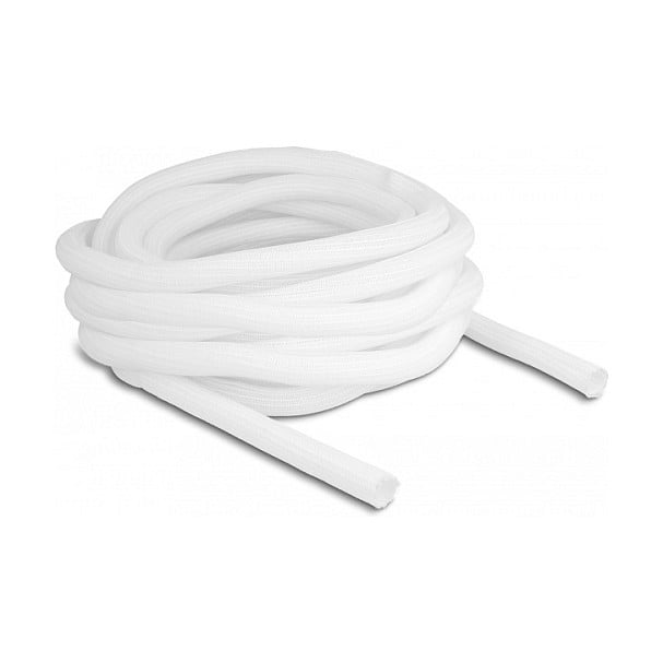 Pleteni bužir DELOCK samozatvarajući 10 m x 16 mm bijela boja