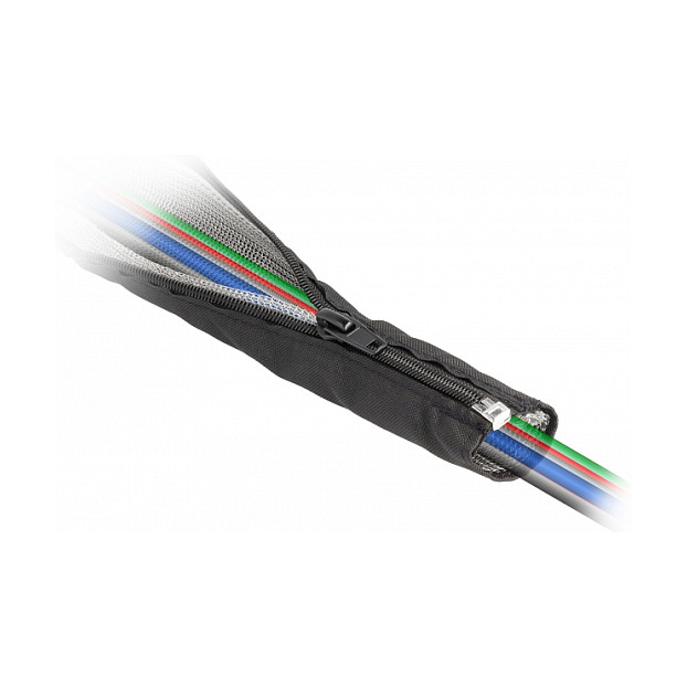 DELOCK EMC zaštitni pleteni bužir s patentnim zatvaračem 1 m x 30 mm