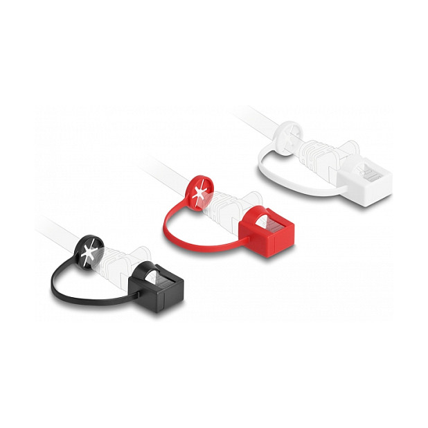 Zaštitni poklopci DELOCK za RJ45 konektore (set 50 komada, razne boje)-4