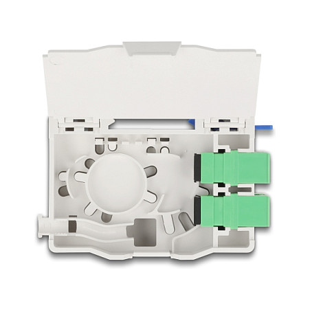 Delock DIN Rail optička priključna kutija, 4 x SC Simplex-3