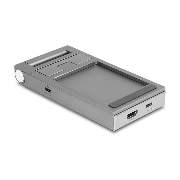 DELOCK sklopiva docking stanica i stalak za tablet/prijenosnik (4K HDMI, USB-C PD 100W)-1