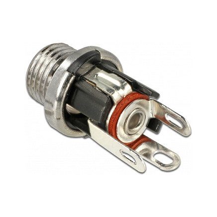 Konektor DELOCK DC 5.5 x 2.5 mm ženski za ugradnju (lemljenje)-2