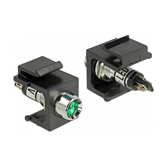 Delock Keystone LED modul, zeleni, 6V, crni-0