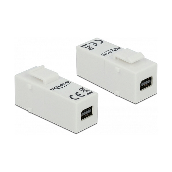 Delock Keystone Modul mini DisplayPort (Ž) na mini DisplayPort (Ž)