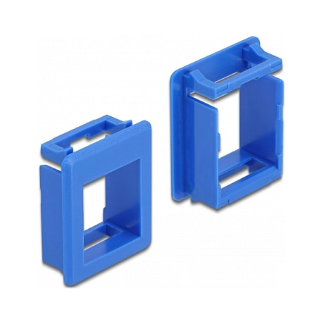 DELOCK 86764 Keystone nosač za kućište, 4 komada, plavi