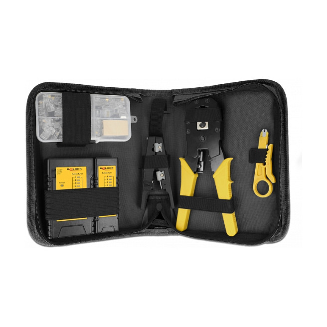 Set mrežnog alata DELOCK za RJ45 i RJ11 konektore - 86696-0