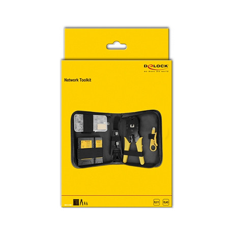 Set mrežnog alata DELOCK za RJ45 i RJ11 konektore - 86696-6