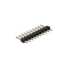 DELOCK Letvica s pinovima 10-pinska 2.54 mm ravna (5 komada)