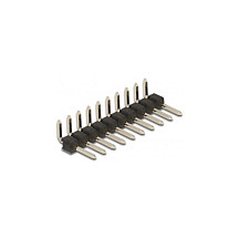 Konektorska letvica DELOCK 10-pinski 2.54mm kutna (pakiranje 5 komada)