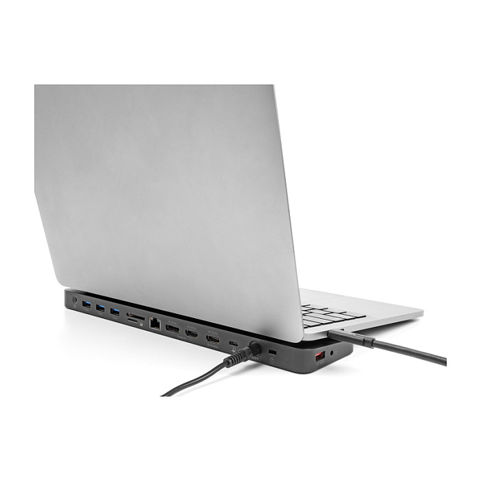 Docking station DELOCK USB-C Triple Display 4K (DisplayLink, PD 80W)-2