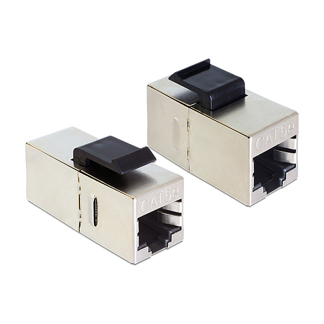 Delock Keystone Modul Cat.5e RJ45 (Ž) na RJ45 (Ž), kompaktni