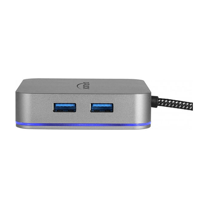 DELOCK USB-C priključna stanica za mobilne uređaje 4K HDMI s LED osvjetljenjem-2