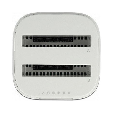 DELOCK USB-C 3.2 Gen 2 docking stanica za 2 x 2.5″ SATA HDD / SSD s funkcijom kloniranja, 63084-6