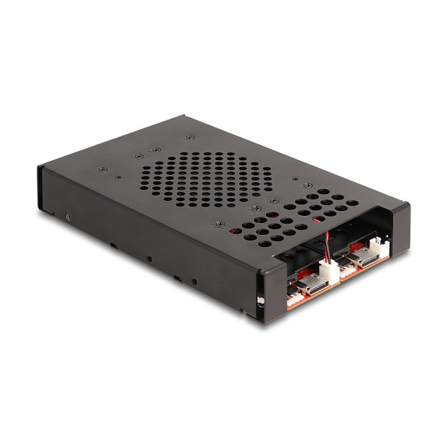 DELOCK 3.5" mobilna ladica za 2 x M.2 NVMe SSD (OcuLink SFF-8612)-1