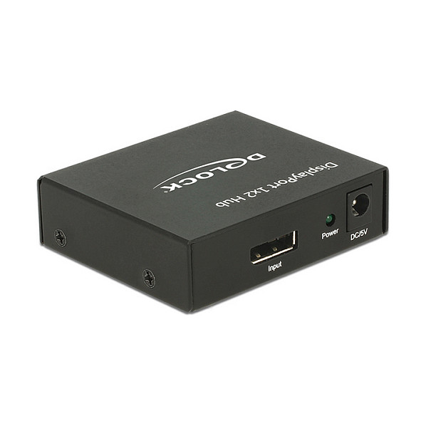 DELOCK DisplayPort 1.2 Splitter 1 u 2 4K (MST/SST) - 87691-1