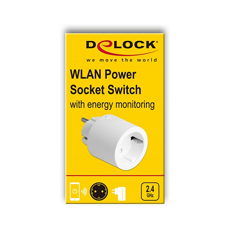 Pametna utičnica DELOCK 11827 (WLAN, MQTT, mjerenje potrošnje)-3
