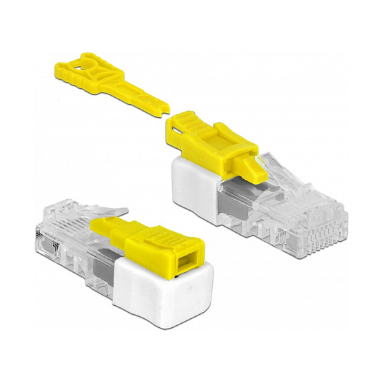 DELOCK Set za blokiranje RJ45 portova (5 komada + alat)