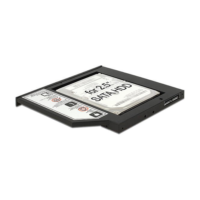 Delock ladica za ugradnju 2.5" SATA HDD/SSD u 5.25" Slim SATA utor (9.5 mm)-3