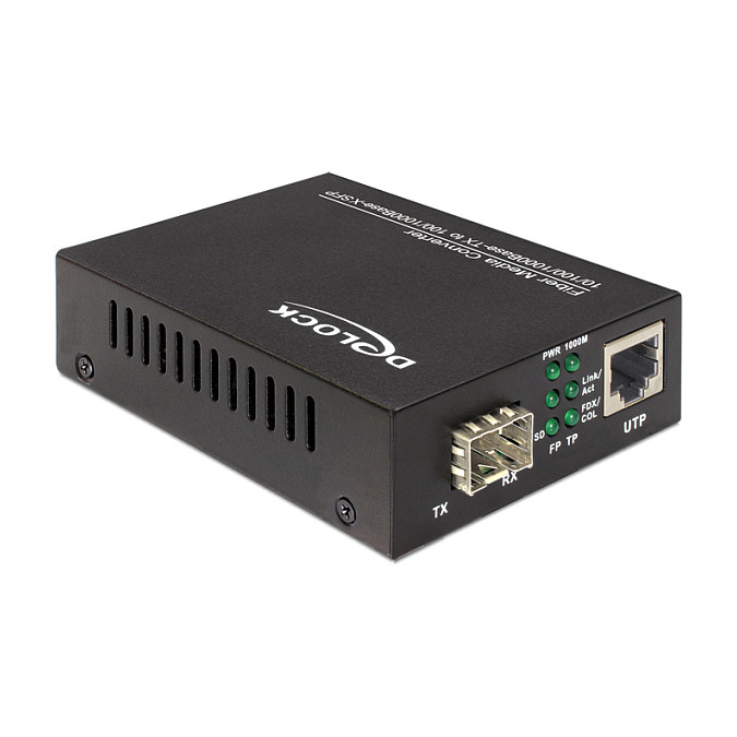 Mrežni media konverter DELOCK 86110, Gigabit RJ45 na SFP-0