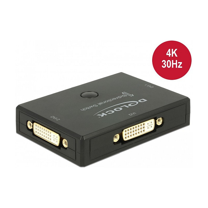 Preklopnik DELOCK 18751 DVI dvosmjerni 2x1 / 1x2 4K 30Hz-1