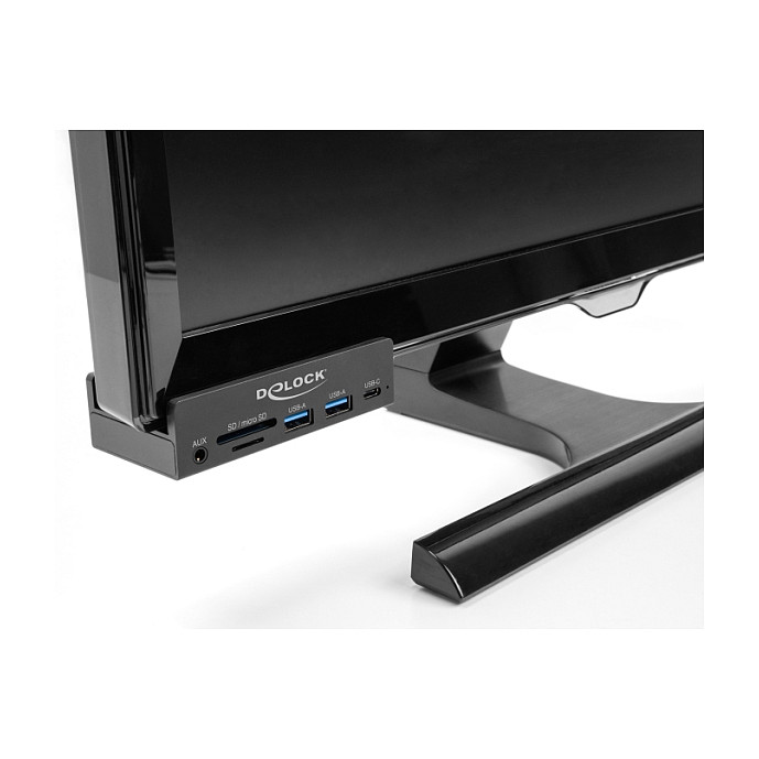 DELOCK 3-portni USB-C Hub i čitač kartica 5 Gbps 64285-3