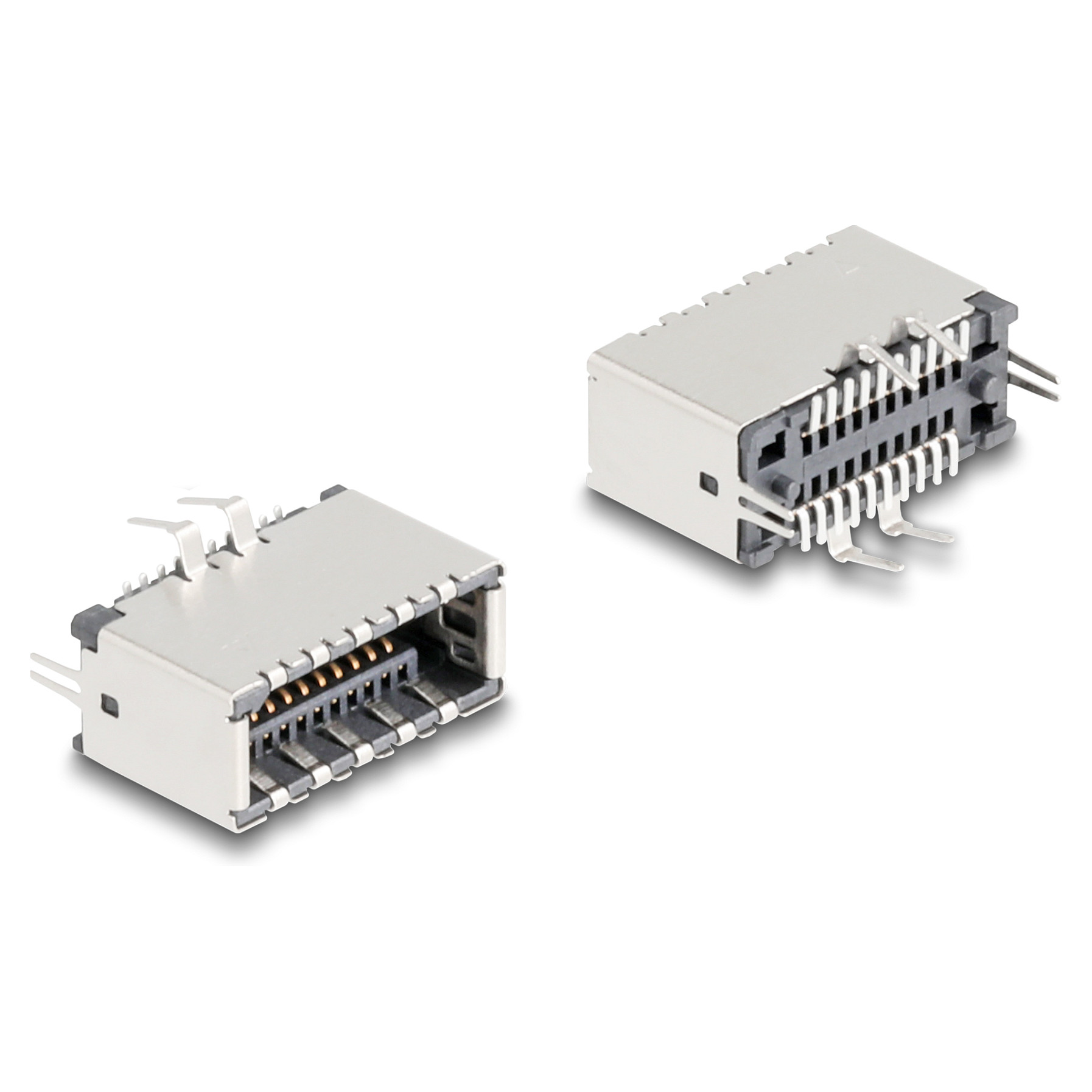 Konektor DELOCK USB Type-E Key A 20-pinski ženski, vertikalni za SMT montažu-1