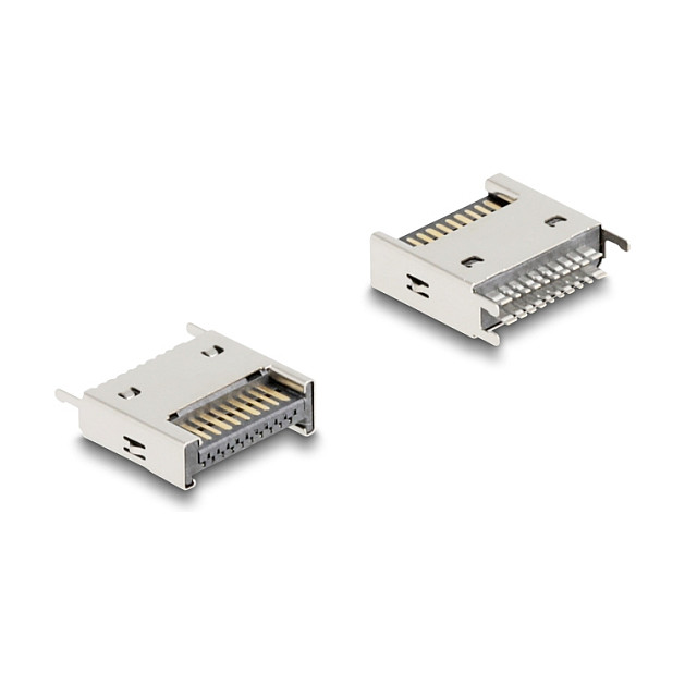 Konektor DELOCK USB Type-E Key A 20-pinski muški za SMT montažu (10 Gbps)