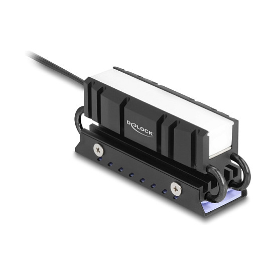 Hladnjak DELOCK za M.2 SSD 2280 s RGB LED osvjetljenjem-2