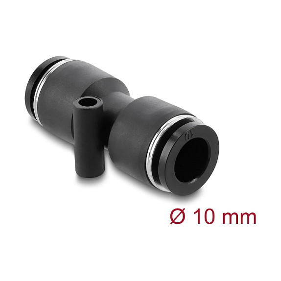 DELOCK Ravni pneumatski konektor 10 mm na G1/4″ s rupom za montažu