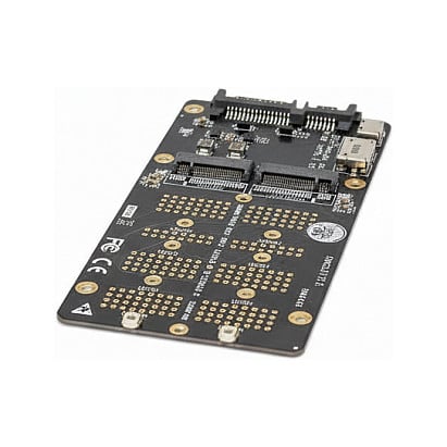 Adapter DELOCK M.2 NVMe na OCuLink SFF-8612 i M.2 SATA na SATA