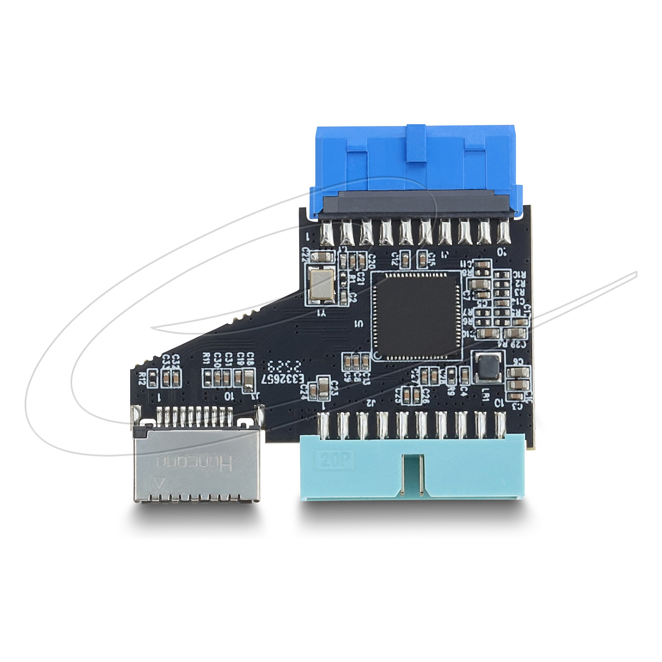 Adapter DELOCK interni USB 5 Gbps Hub (20-pinski na 20-pinski + Type-E)-1