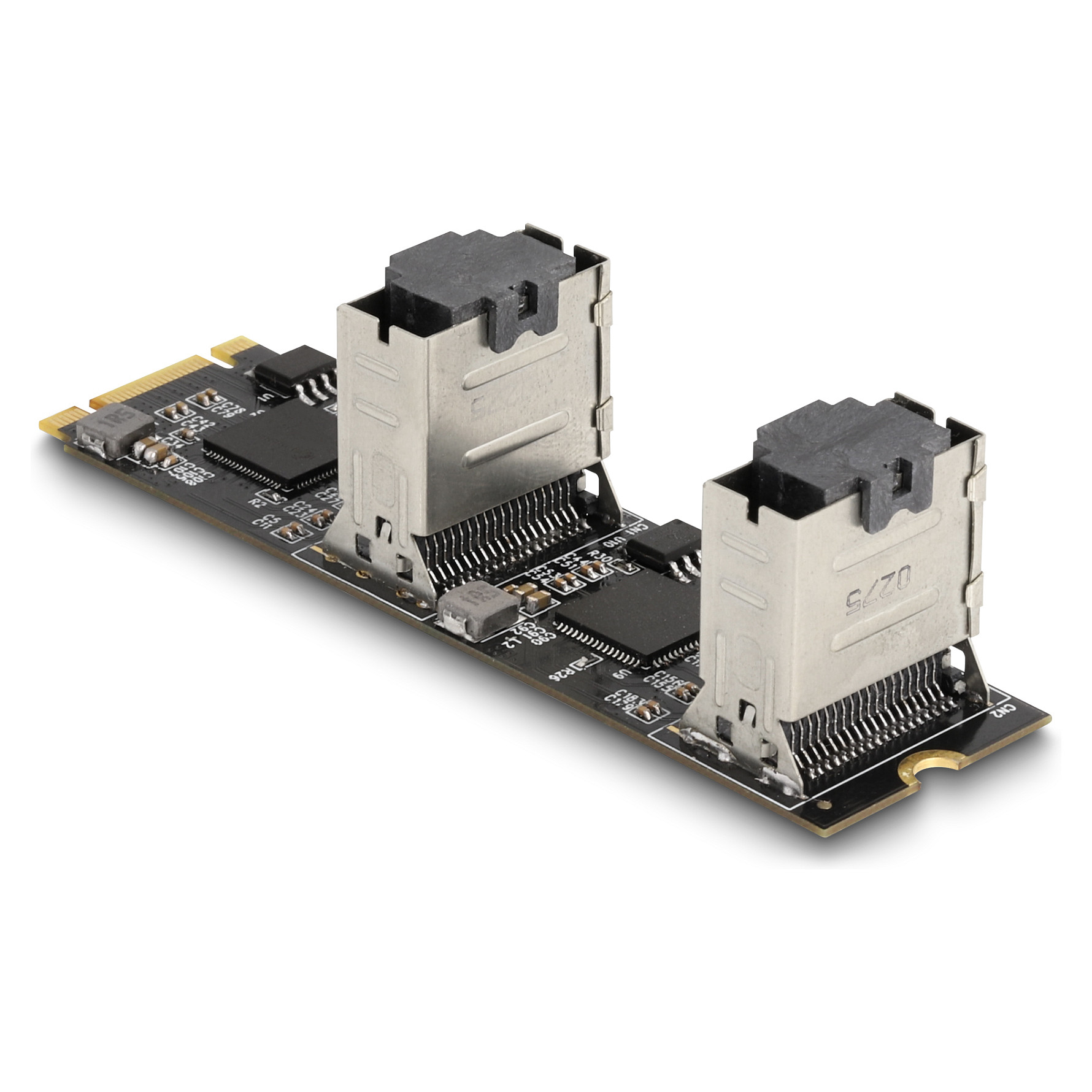 Konverter DELOCK M.2 2280 Key B+M na 8x SATA 6 Gb/s (64211)-1