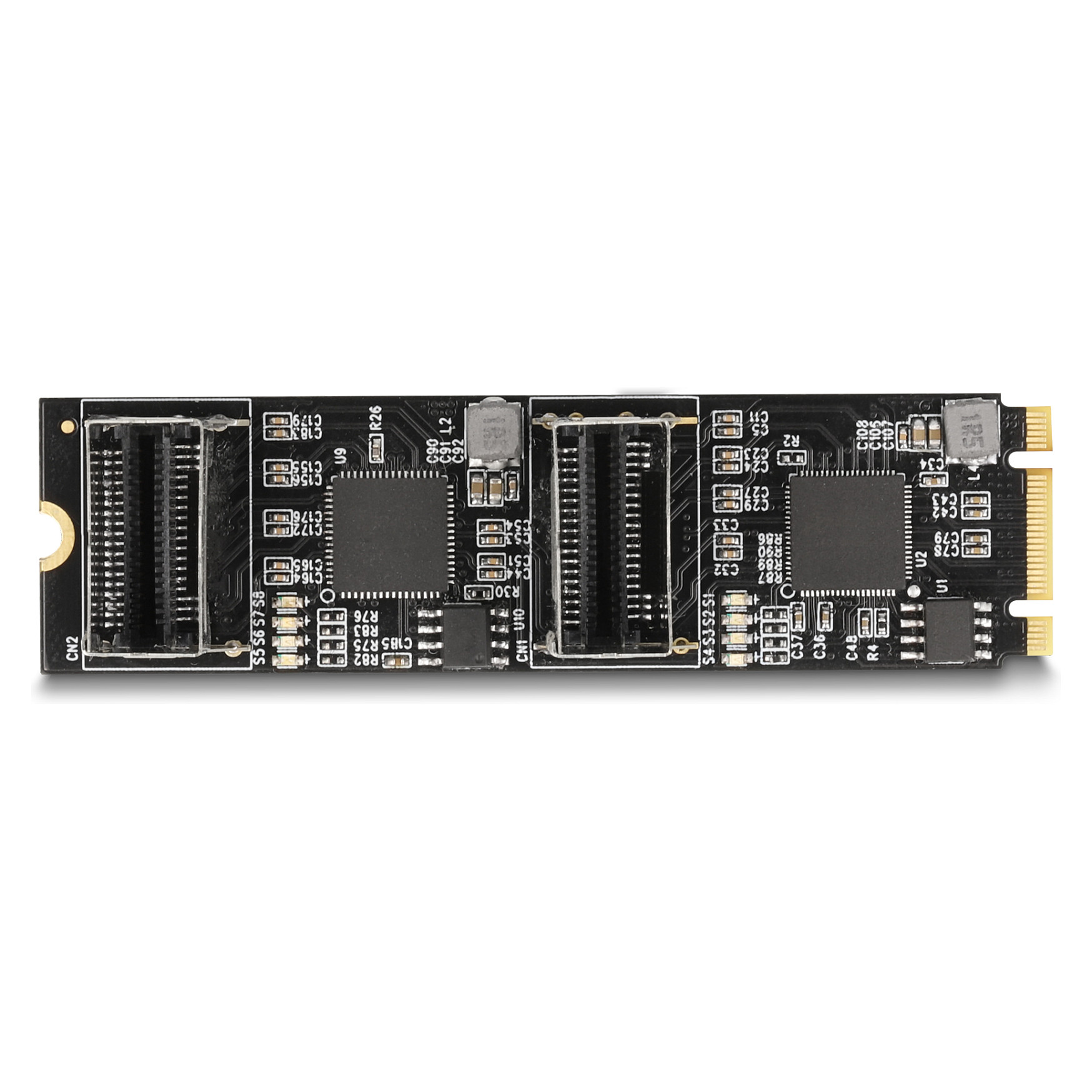 Konverter DELOCK M.2 2280 Key B+M na 8x SATA 6 Gb/s (64211)-2