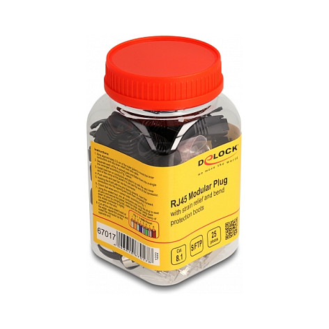 Set konektora DELOCK RJ45 Cat.8.1 STP (25 komada)