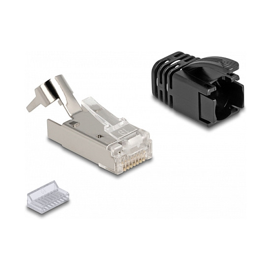 Set konektora DELOCK RJ45 Cat.8.1 STP (25 komada)-1