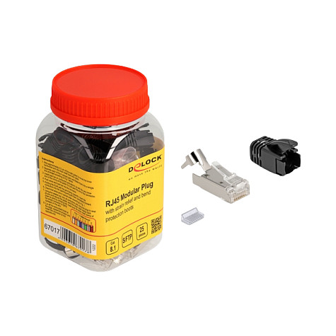 Set konektora DELOCK RJ45 Cat.8.1 STP (25 komada)-2