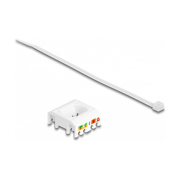 Delock Keystone Modul Cat.6A RJ45 na LSA, tool-free, s plavim poklopcem-2