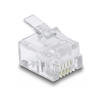 DELOCK RJ11 modularni konektor 6P/4C (100 komada)-1