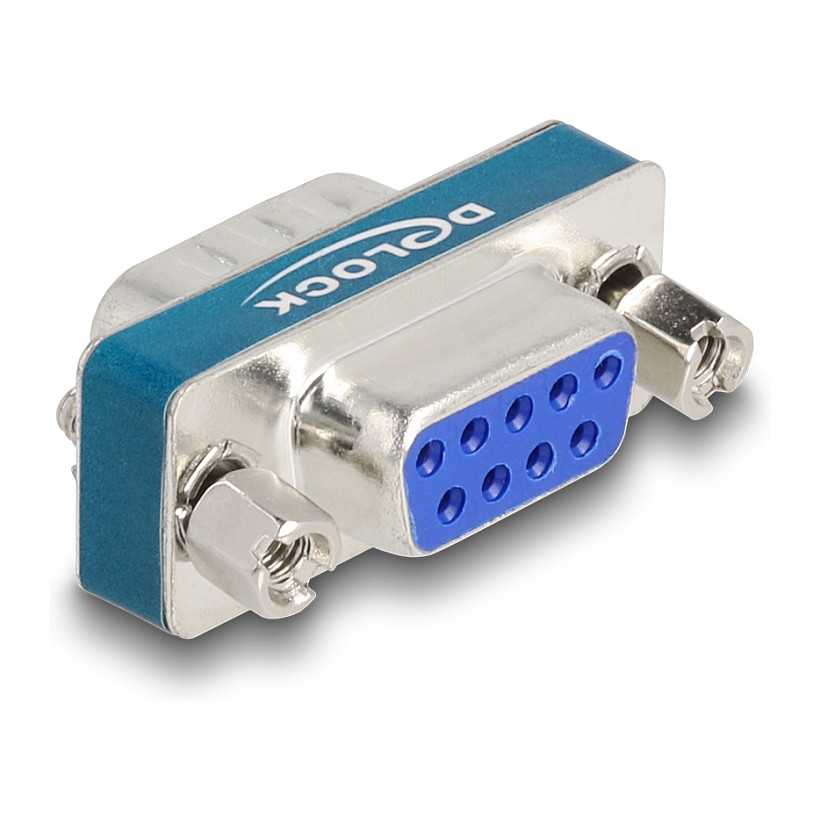 DELOCK D-Sub 9 pin adapter s HF/EMI filterom, 66475-0